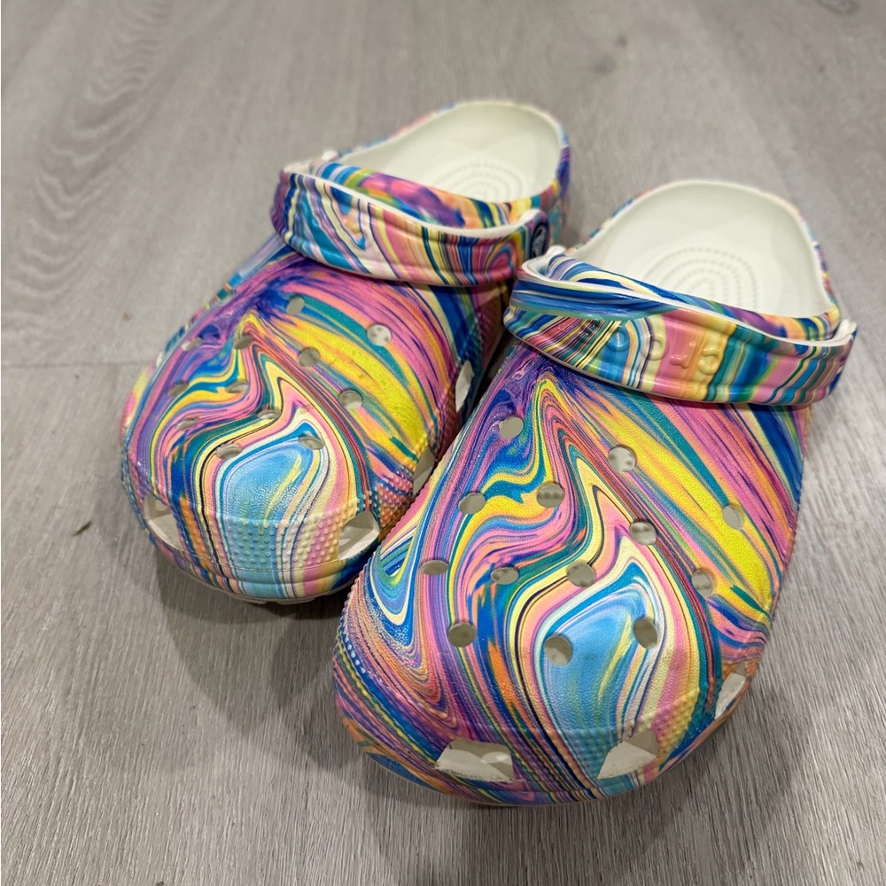 Colorful crocs